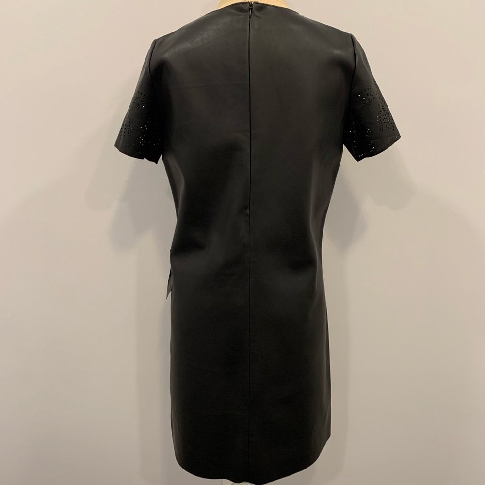 ZARA FAUX LEATHER DRESS - Picture 3 of 9